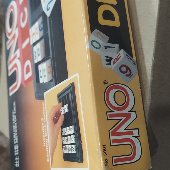 Vintage UNO Dice Game Croner International Games Dice - Picture 2 of 14